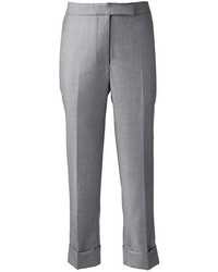 Pantalon de costume gris Thom Browne