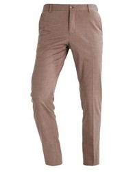 Pantalon de costume marron clair Selected Homme