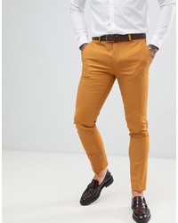 Pantalon de costume marron clair Twisted Tailor