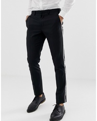 Pantalon de costume noir Burton Menswear