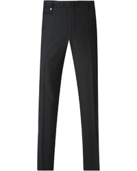 Pantalon de costume noir Corneliani