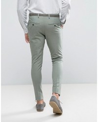 Pantalon de costume olive Selected