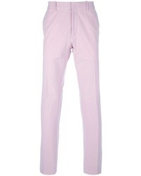 Pantalon de costume rose Carven
