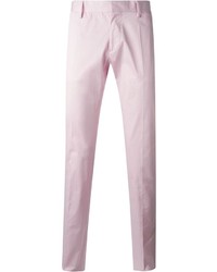 Pantalon de costume rose DSQUARED2