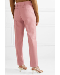 Pantalon de costume rose Burberry