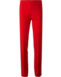 Pantalon de costume rouge Chloé
