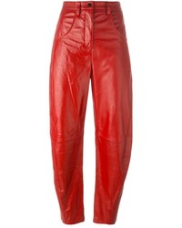 Pantalon de costume rouge Kenzo
