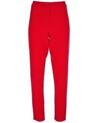 Pantalon de costume rouge Max Mara