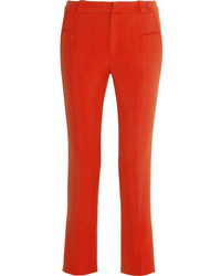 Pantalon de costume rouge Roland Mouret