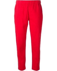 Pantalon de costume rouge Theory
