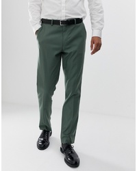 Pantalon de costume vert foncé ASOS DESIGN