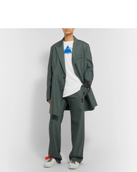 Pantalon de costume vert foncé Off-White