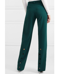 Pantalon de costume vert foncé Vetements