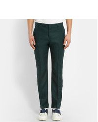 Pantalon de costume vert foncé Burberry