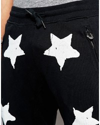Pantalon de jogging à étoiles noir True Religion
