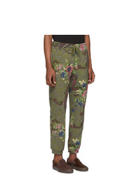 Pantalon de jogging à fleurs olive Noah NYC