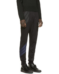 Pantalon de jogging à rayures horizontales noir Y-3