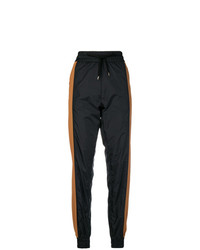 Pantalon de jogging à rayures verticales noir N°21