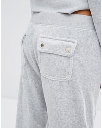 Pantalon de jogging argenté Juicy Couture