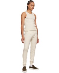 Pantalon de jogging beige The Row