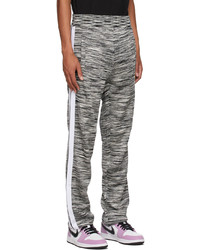 Pantalon de jogging blanc et noir Palm Angels