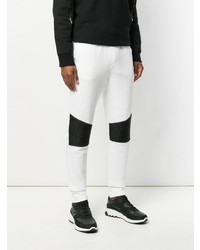 Pantalon de jogging blanc et noir Philipp Plein