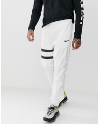 Pantalon de jogging blanc et noir Nike