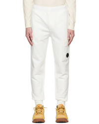Pantalon de jogging blanc C.P. Company