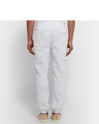 Pantalon de jogging blanc Brunello Cucinelli