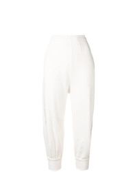 Pantalon de jogging blanc MM6 MAISON MARGIELA