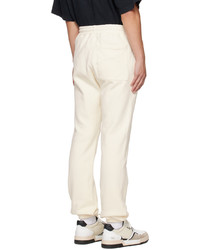 Pantalon de jogging blanc Rhude