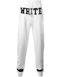 Pantalon de jogging blanc Off-White