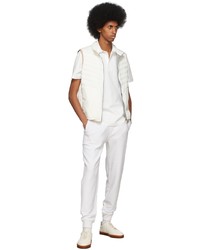 Pantalon de jogging blanc Brunello Cucinelli