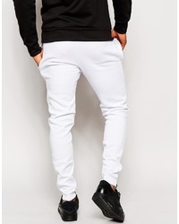 Pantalon de jogging blanc Hype