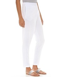 Pantalon de jogging blanc