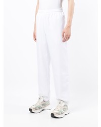 Pantalon de jogging blanc Lacoste