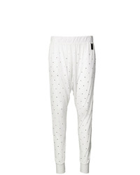 Pantalon de jogging blanc Thomas Wylde