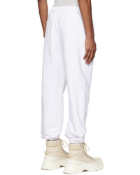 Pantalon de jogging blanc Juun.J