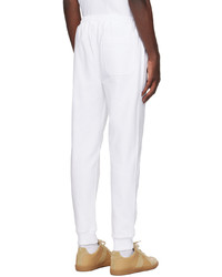 Pantalon de jogging blanc Helmut Lang