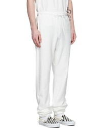 Pantalon de jogging blanc Advisory Board Crystals