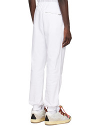 Pantalon de jogging blanc Lanvin