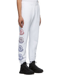 Pantalon de jogging blanc Moncler