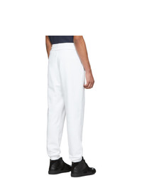 Pantalon de jogging blanc Maison Margiela