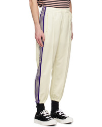 Pantalon de jogging blanc Needles