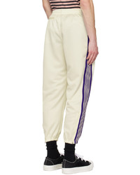 Pantalon de jogging blanc Needles