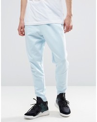 Pantalon de jogging jeans homme P907 - bleu clair