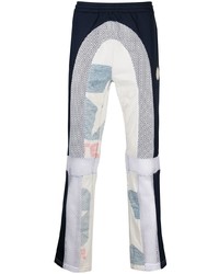 Pantalon de jogging bleu marine et blanc Telfar
