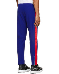 Pantalon de jogging bleu marine Alexander McQueen