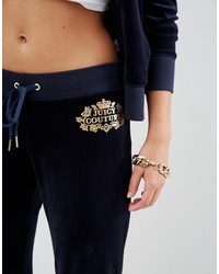 Pantalon de jogging bleu marine Juicy Couture