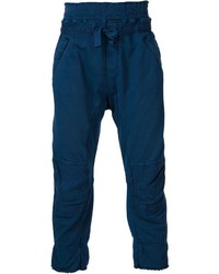 Pantalon de jogging bleu marine Haider Ackermann